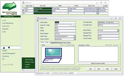 Asset Management Software - Custom Database