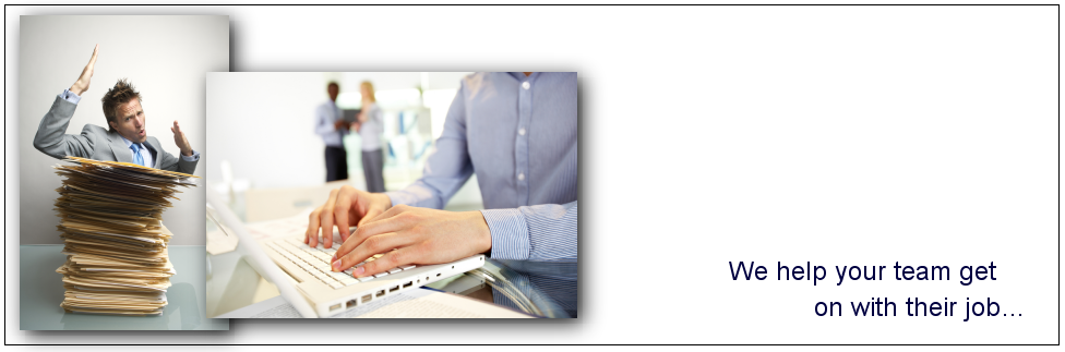 With custom office and web-based databases