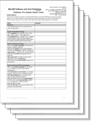 Database and software upgrades, updates and renovations